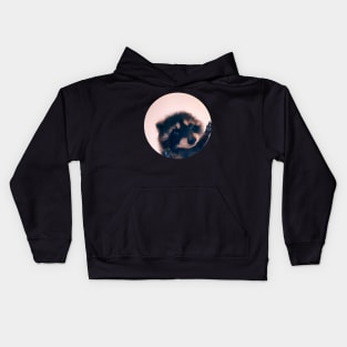 Racoon Meme Raccoon Dancing In A Circle Racoon Pedro Kids Hoodie